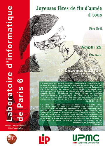 Le LIP6 vous souhaite de joy­­&shy;euses fêtes de fin d'année