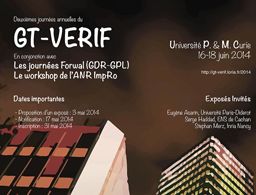 http://gt-verif.loria.fr/Wiki.jsp?page=2014 http://gt-verif.loria.fr/Wiki.jsp?page=2014