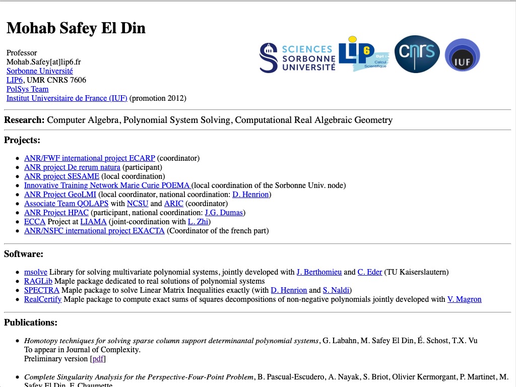 https://perso.lip6.fr/Mohab.Safey
