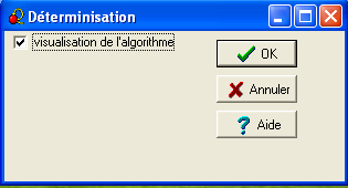Déterminisation
