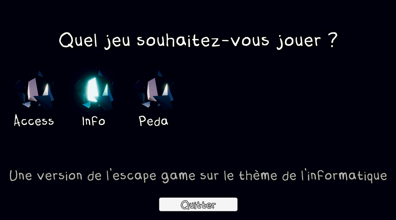 Sélection de la version Info