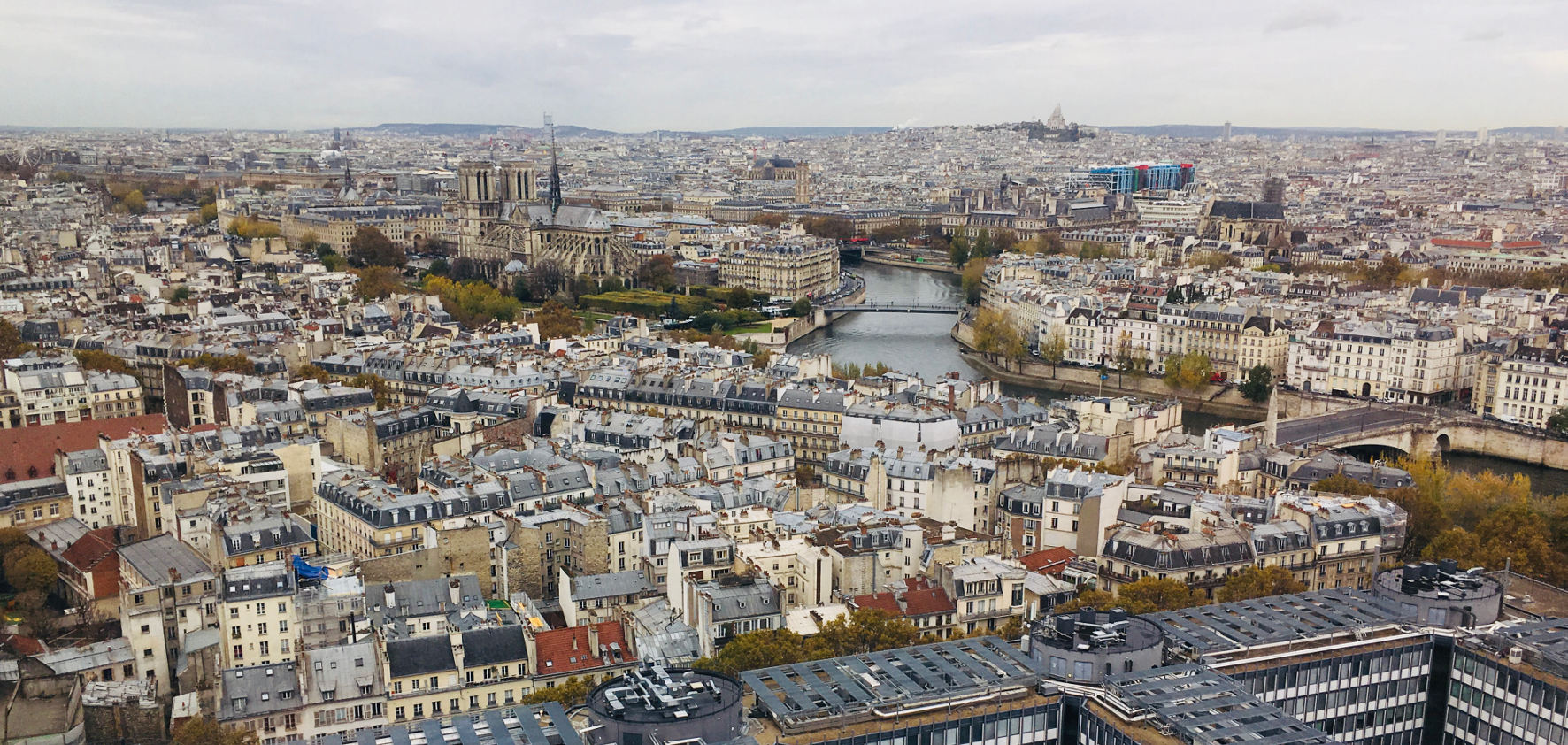 Vue de la tour Zamansky