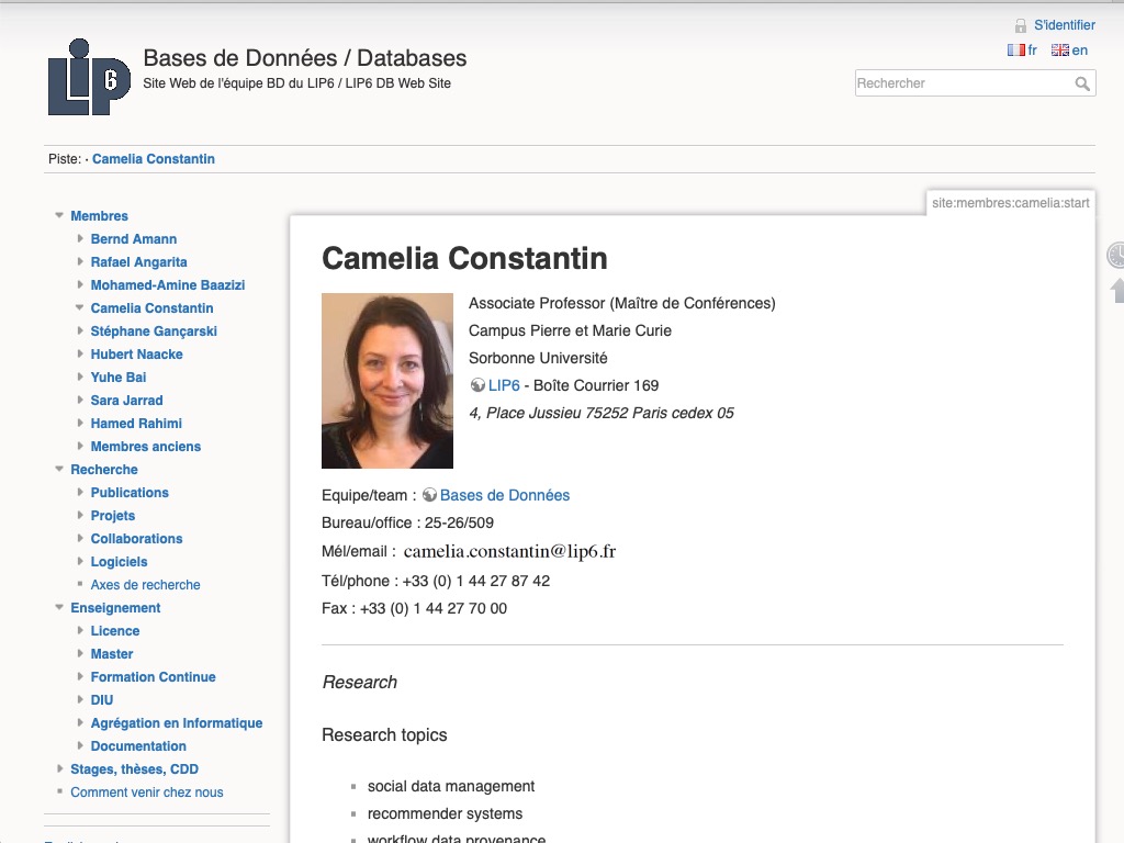http://www-bd.lip6.fr/wiki/site/membres/camelia/start