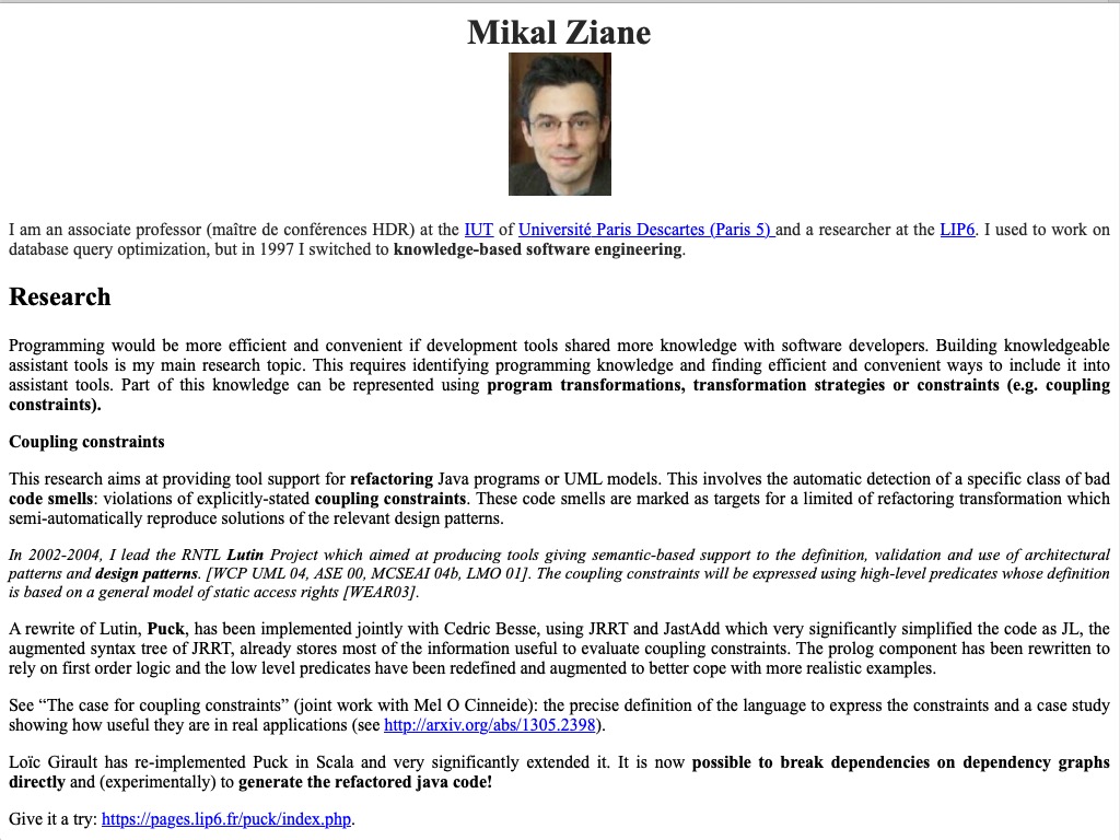 https://perso.lip6.fr/Mikal.Ziane